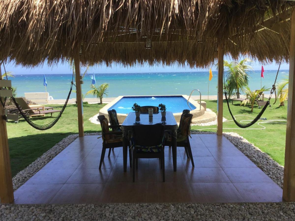 Bamboobeachvilla2 Ac New Oceanfront Pool Sunsetview Garden Kitchen Satellite Starlink Wi-Fi Dimiao Kültér fotó